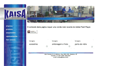 Desktop Screenshot of kaisa.com.br