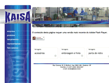 Tablet Screenshot of kaisa.com.br